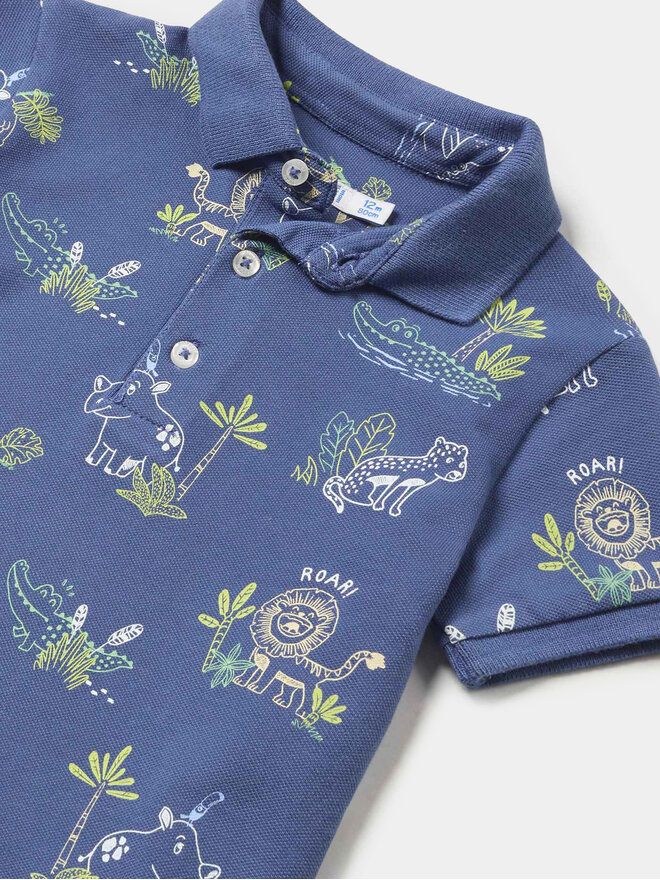 Mayoral Mayoral Poloshirt 1107 Dunkelblau Regular Fit