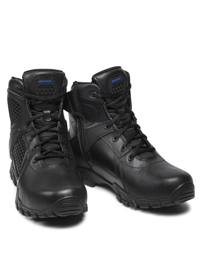 Bates Schnürstiefeletten Bates Shock BE07006 Schwarz