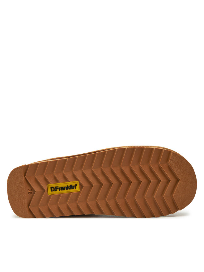 Cizme de zăpadă D.Franklin Nordic Trk Fur DFSH370005 Galben | epantofi.ro