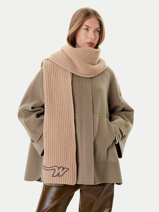 Weekend Max Mara Зимен шал Weekend Max Mara Bardies 2525746035 Кафяв