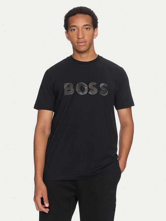 BOSS Boss T-Shirt Jagged 1 50519365 Schwarz Relaxed Fit