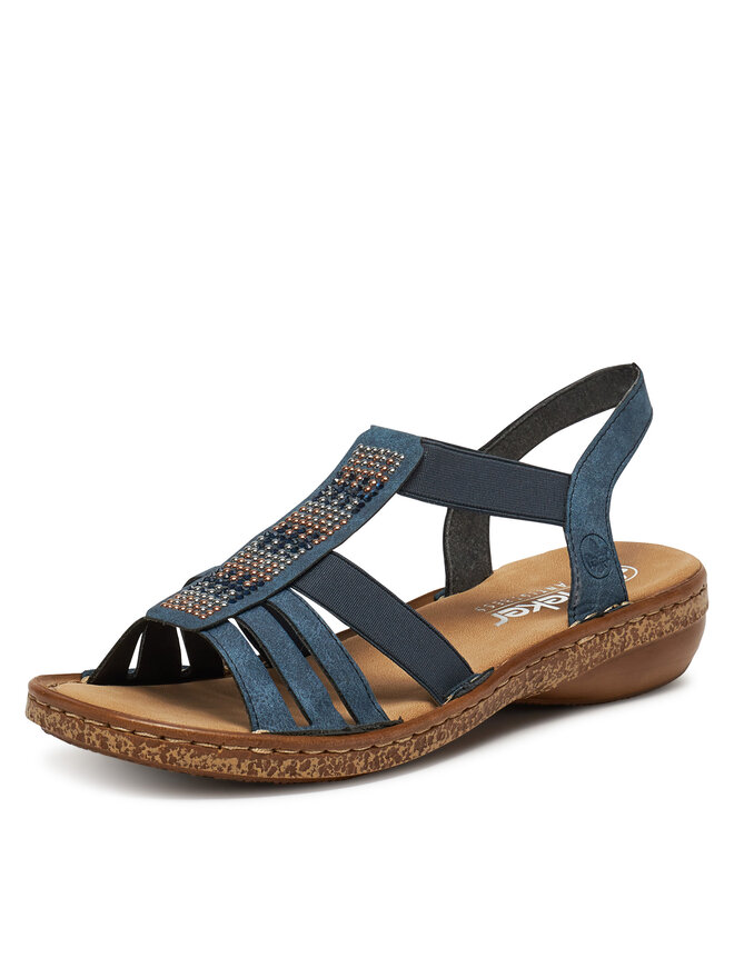 Rieker Sandalen Rieker 628G7-14 Dunkelblau