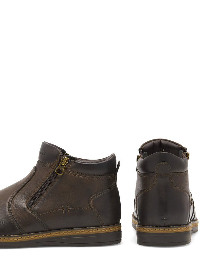 Lanetti Botines planos Lanetti MBS-CARDIFF-10 Marrón