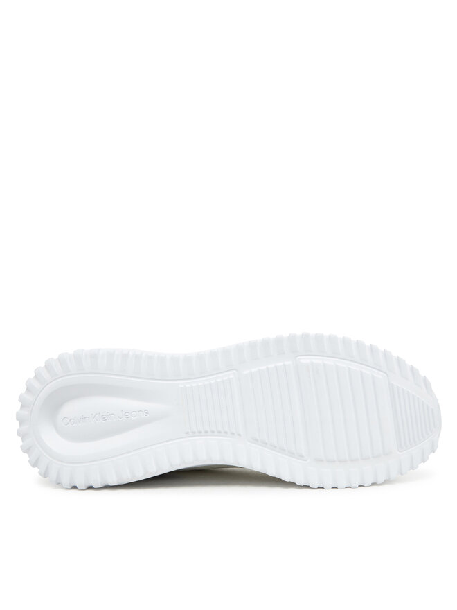 Calvin Klein Jeans Sneakers Calvin Klein Jeans Eva Runner Low Mesh Mix YM0YM01185 Écru