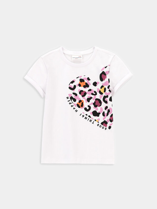 Coccodrillo Coccodrillo Футболка WC4143202CEK Білий Regular Fit