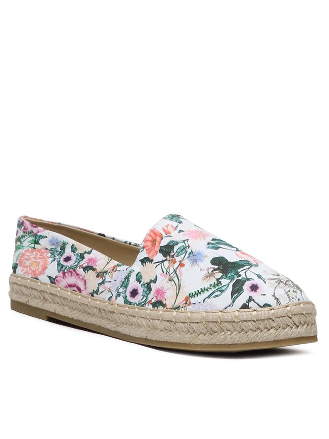DeeZee Espadryle DeeZee WSS990-103 Biały