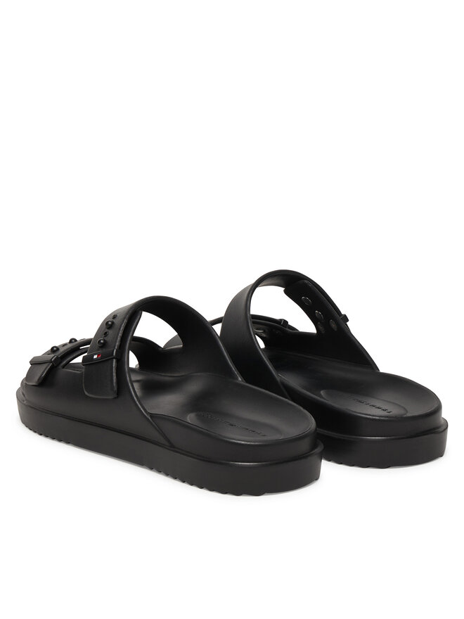 Tommy Hilfiger Pantoletten Tommy Hilfiger Light Adjustable FM0FM05757 Schwarz