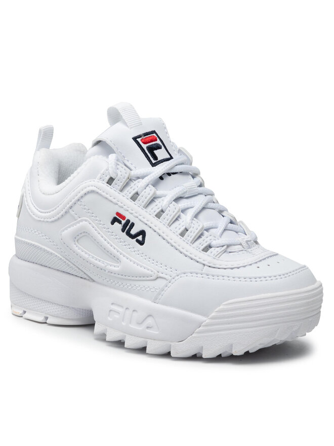 Sneakers Fila Disruptor Kids 1010567.1FG Bianco escarpe