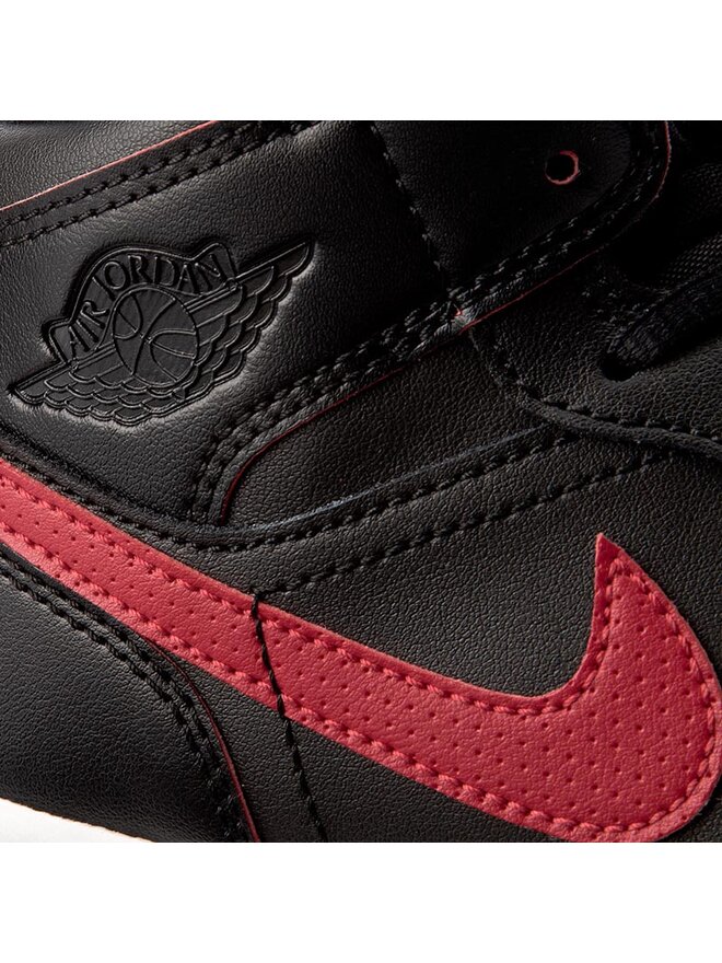 Nike Sneakers Nike Air Jordan 1 Mid Bg 554725 009 Schwarz