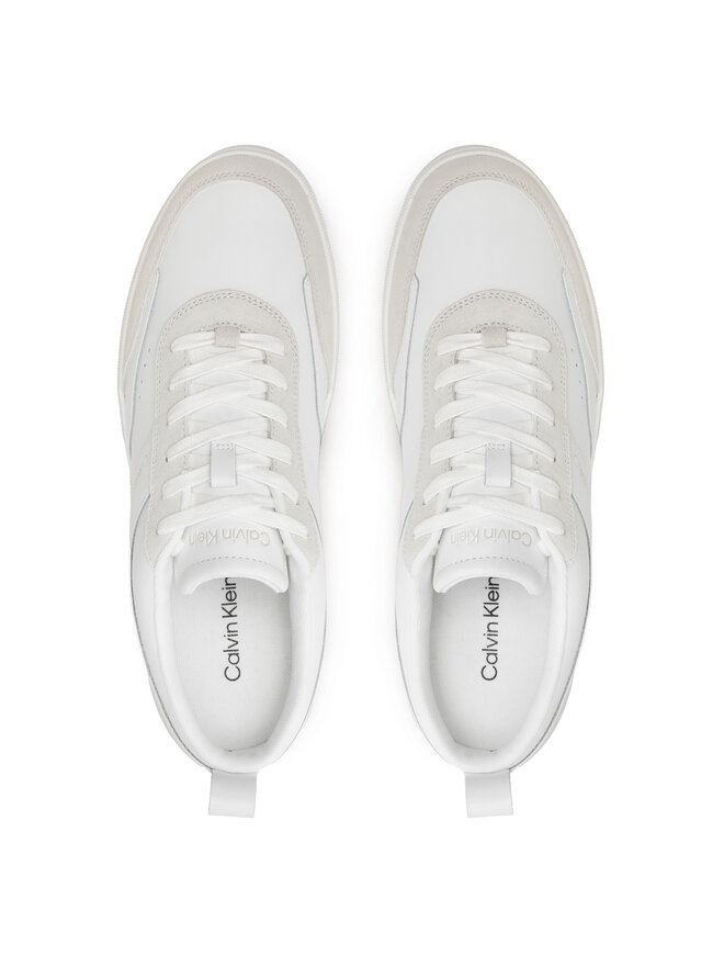 Calvin Klein Αθλητικά Calvin Klein Low Top Lace Up Lth Mix HM0HM00851 Λευκό