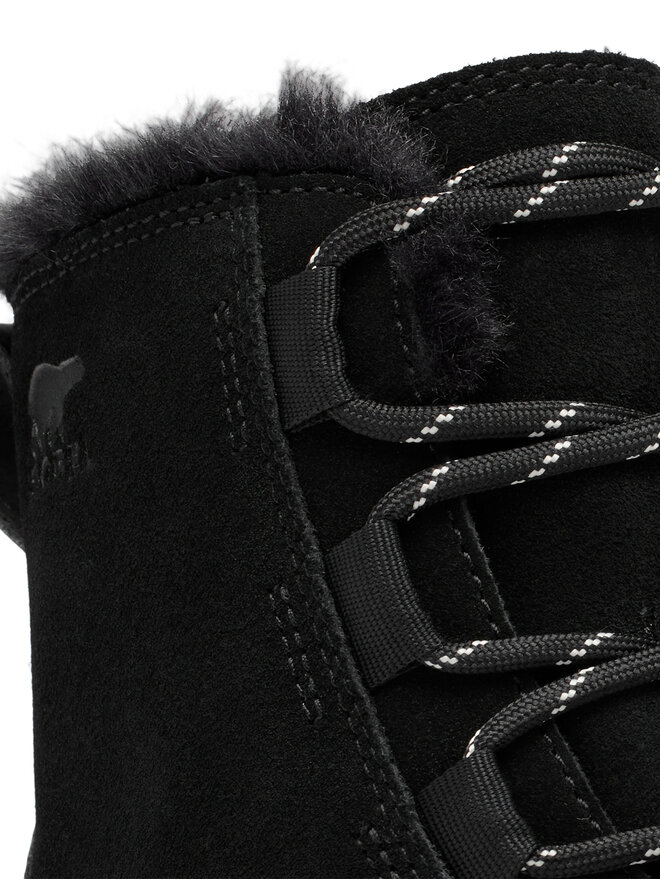 Sorel Μπότες Χιονιού Sorel Youth Explorer III Lace Wp 2088511010 Μαύρο