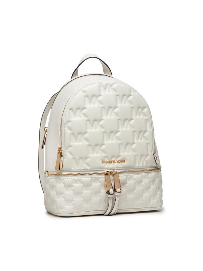 Zaino MICHAEL Michael Kors Rhea Zip 30S2GEZB2L Bianco escarpe