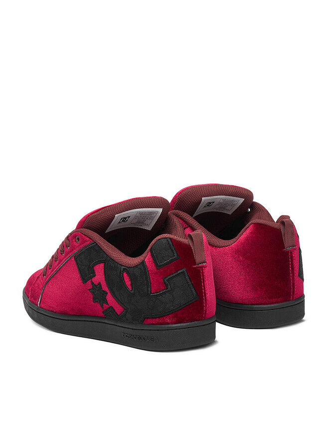 DC Shoes Снікерcи DC Shoes EO-COURT GRAFFIK LE DC02894601 Бордовий
