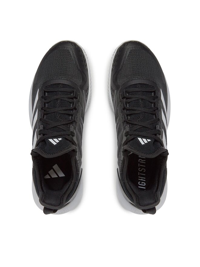 Adidas black tennis shoes womens clearance