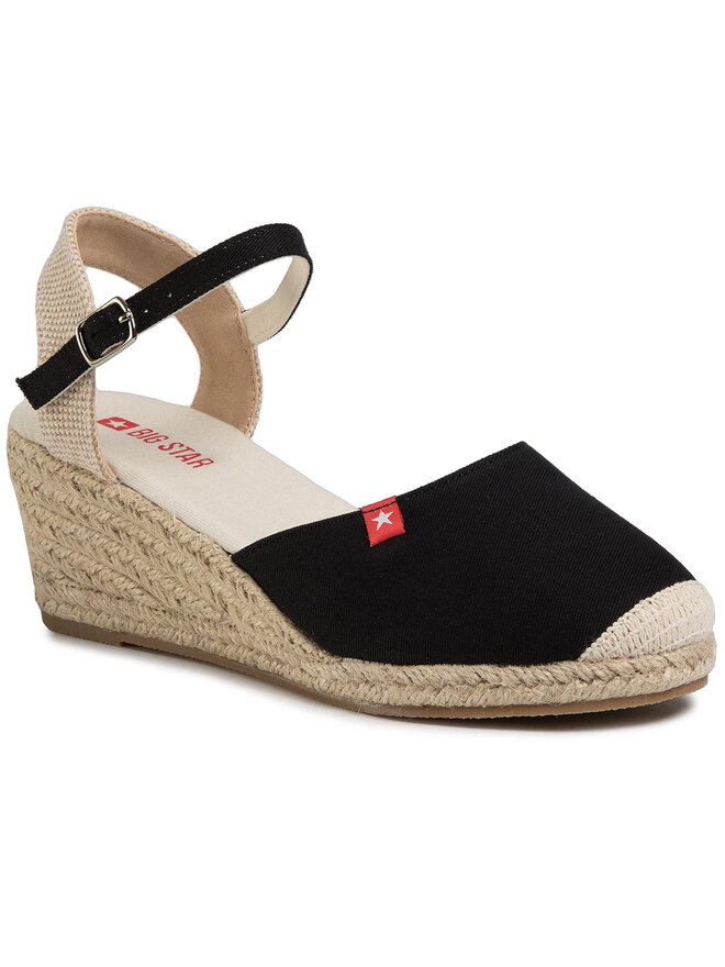 Big Star Shoes Espadrile Big Star Shoes FF274542 Negru
