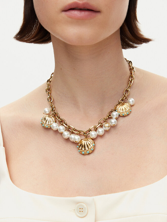 Guess Halskette Guess JUBN05 122JW Goldfarben