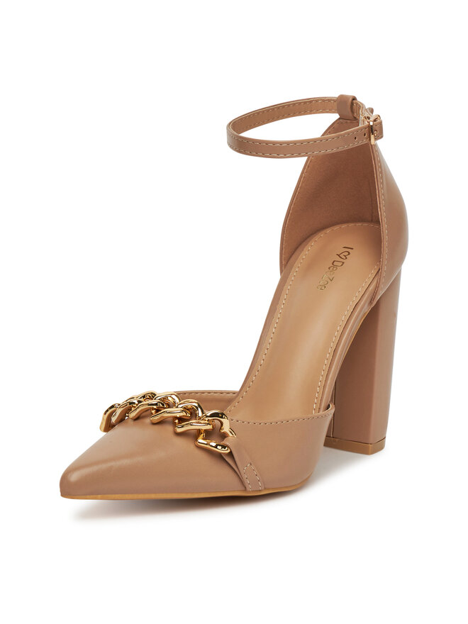 DeeZee Pantofi pumps DeeZee HT93996-A5 Bej