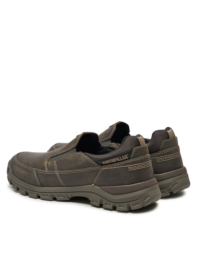 CATerpillar Zapatos hasta el tobillo CATerpillar Threshold Slip On P726053 Marrón