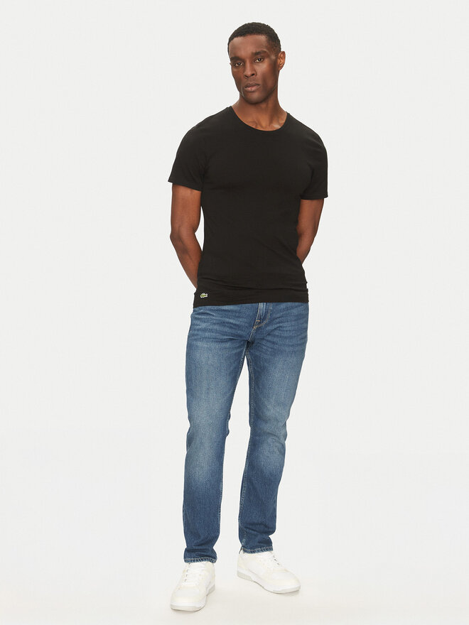 Lacoste Lacoste Set od 3 majice TH9007 Crna Slim Fit
