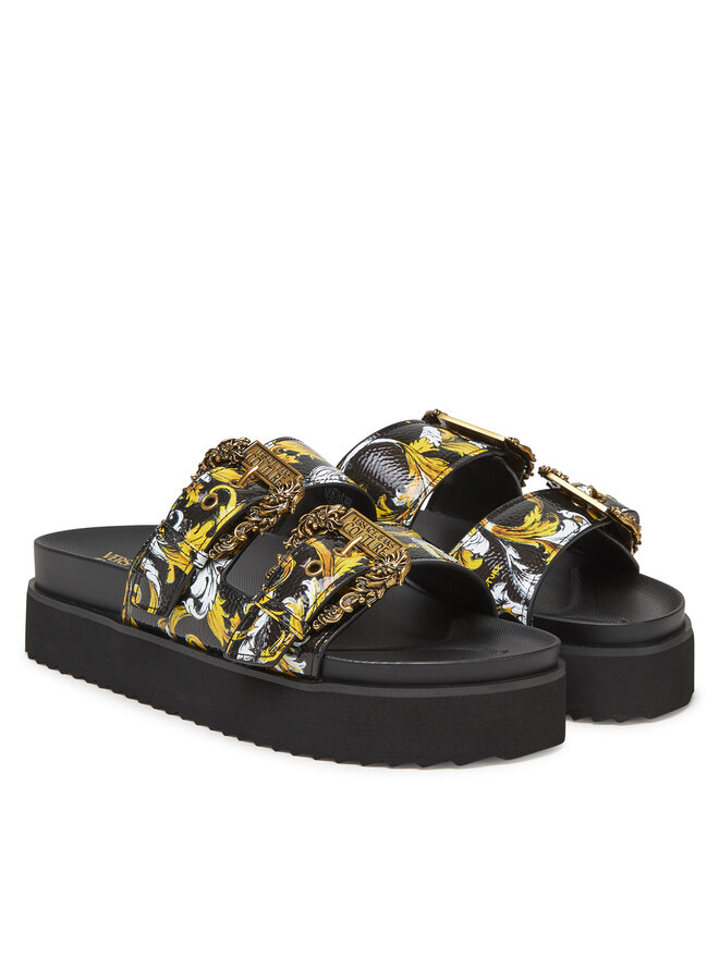 Versace Jeans Couture Papucs Versace Jeans Couture 78VA3SM1 Fekete