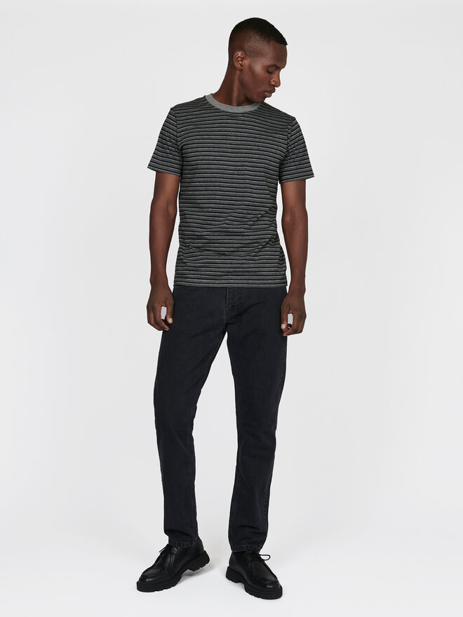 Matinique Matinique Marškinėliai 30207028 Juoda Regular Fit