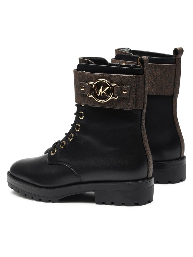 MICHAEL Michael Kors Ботильйони MICHAEL Michael Kors Rory Lace Up 40F3ROFE1L Чорний