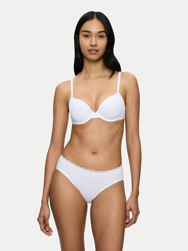 Triumph Triumph Klasične spodnje hlačke Feel Of Cotton 10224973 Bela