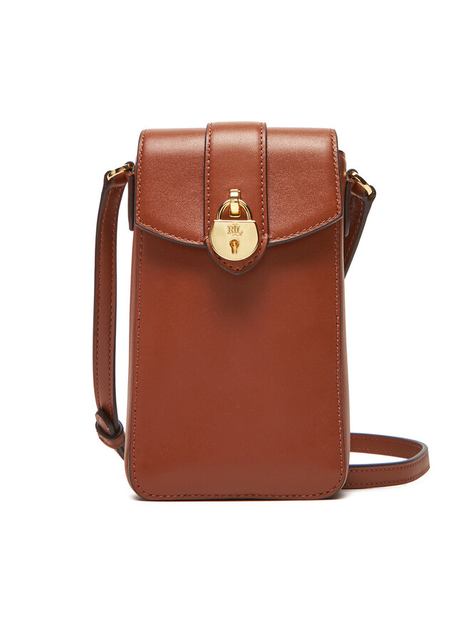 LAUREN RALPH LAUREN Чантичка за телефон LAUREN RALPH LAUREN 432969460001 Кафяв