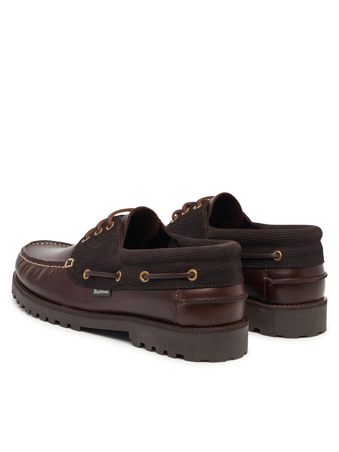Barbour Туфлі Barbour Deck Boat MFO0795BR98 Темно-коричневий