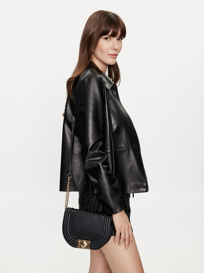 Aldo Сумка Aldo Saddlebae 13762052 Чорний
