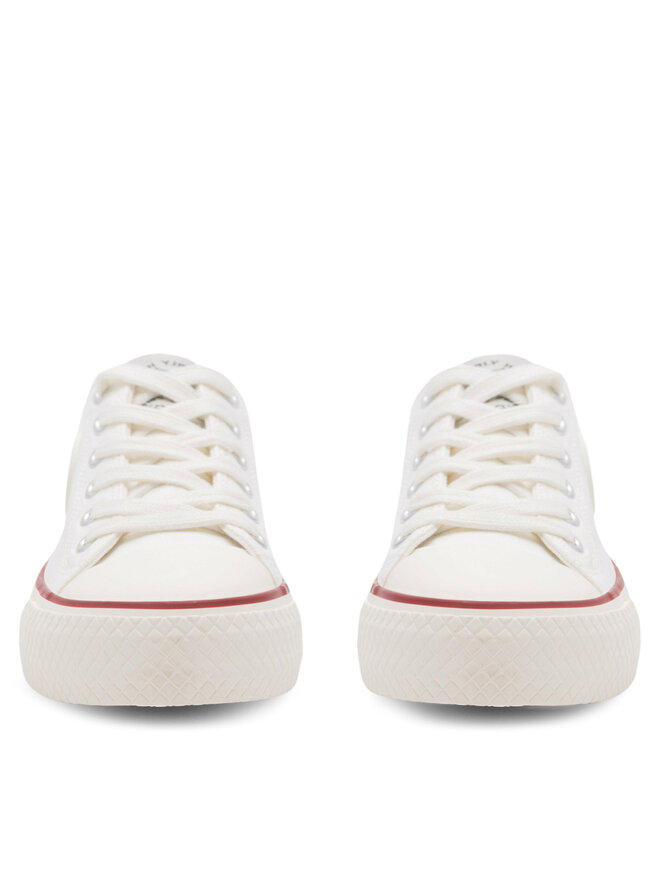 Beverly Hills Polo Club Sneakers aus Stoff Beverly Hills Polo Club WP40-OG-31-1 Weiß