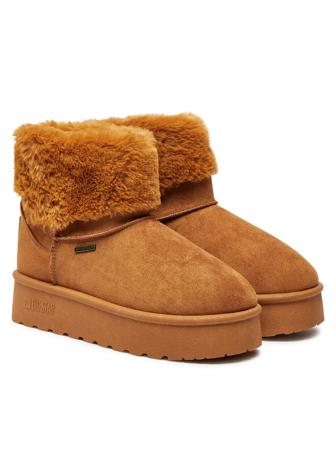 Big Star Shoes Snehule Big Star Shoes OO274A106 Hnedá