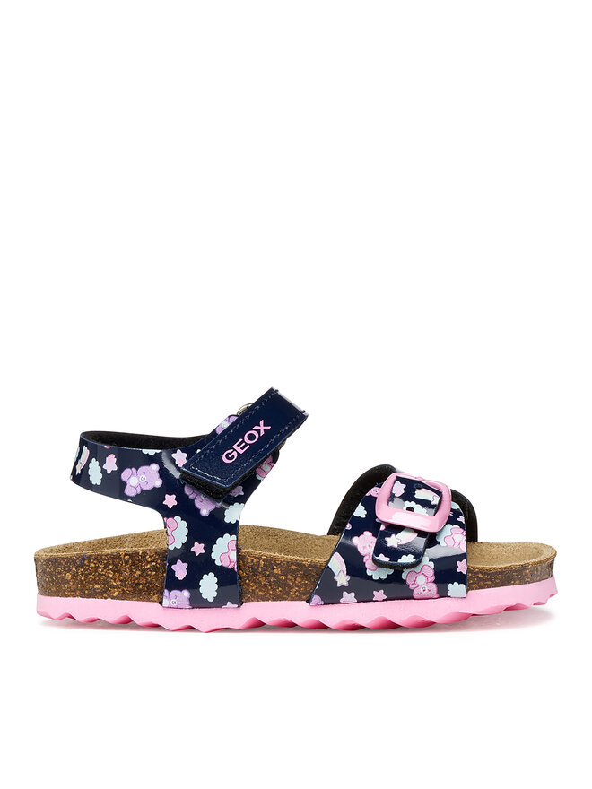 Geox Sandalen Geox B Sandal Chalki Girl B922RA 000FC C4243 M Dunkelblau