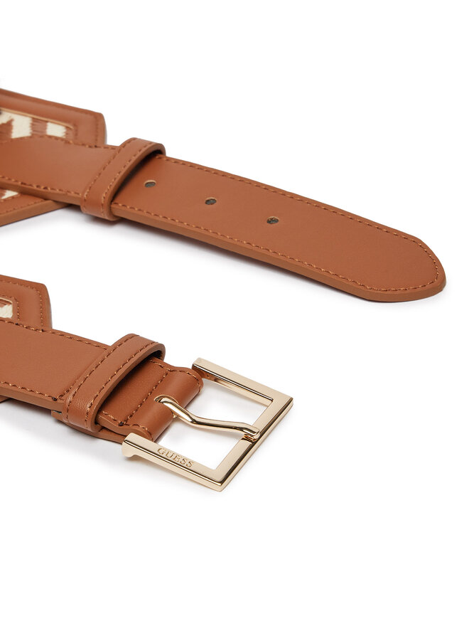 Guess Dámský pásek Guess BW9125 P4280 Hnědá