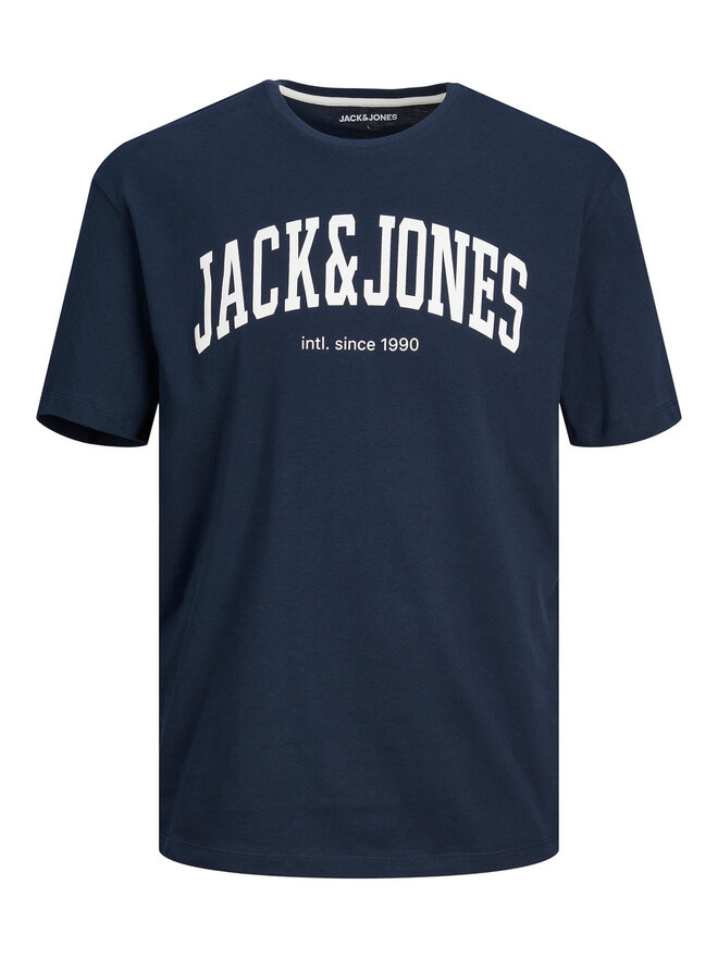 Jack&Jones Jack&Jones Marškinėliai Josh 12236514 Tamsiai mėlyna Relaxed Fit