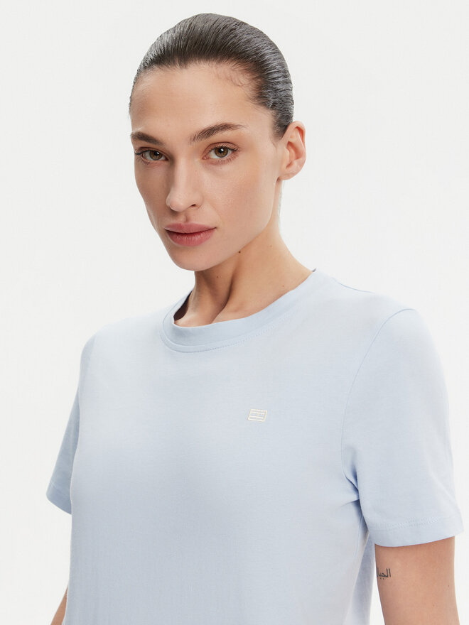 Tommy Hilfiger Tommy Hilfiger Футболка WW0WW45522 Голубий Regular Fit