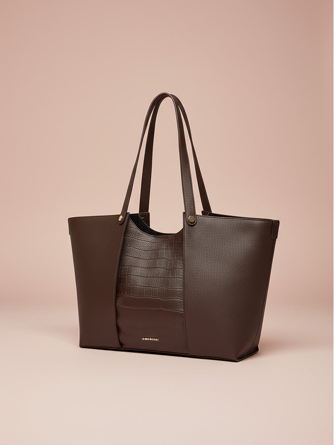 GINO ROSSI Handtasche GINO ROSSI C-LX10146 Dunkelbraun