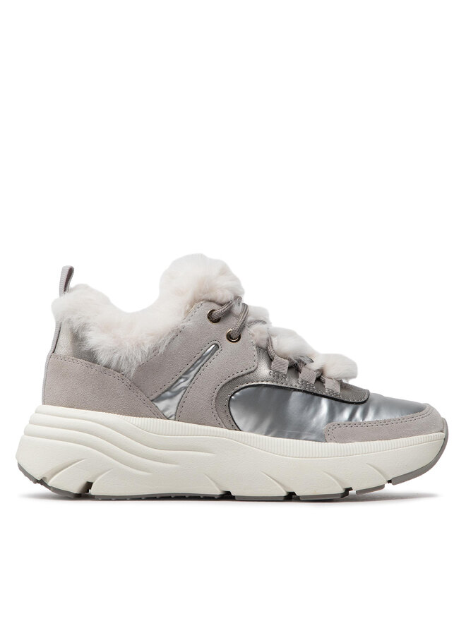 Geox Sneakers Geox D Diamanta B D26UFB 0FUNF C1007 Silberfarben