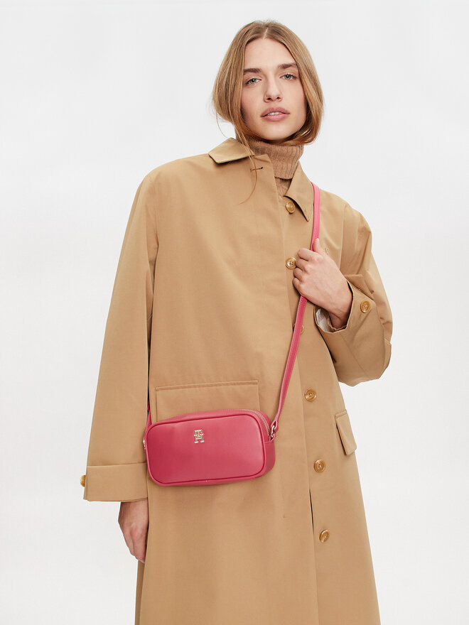 Tommy Hilfiger Kabelka Tommy Hilfiger AW0AW16468 Růžová