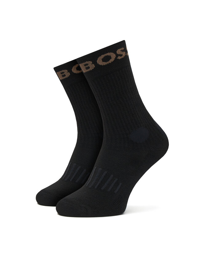 BOSS 2er-Set hohe Herrensocken BOSS 2P Rs Sport CC 50469747 Schwarz