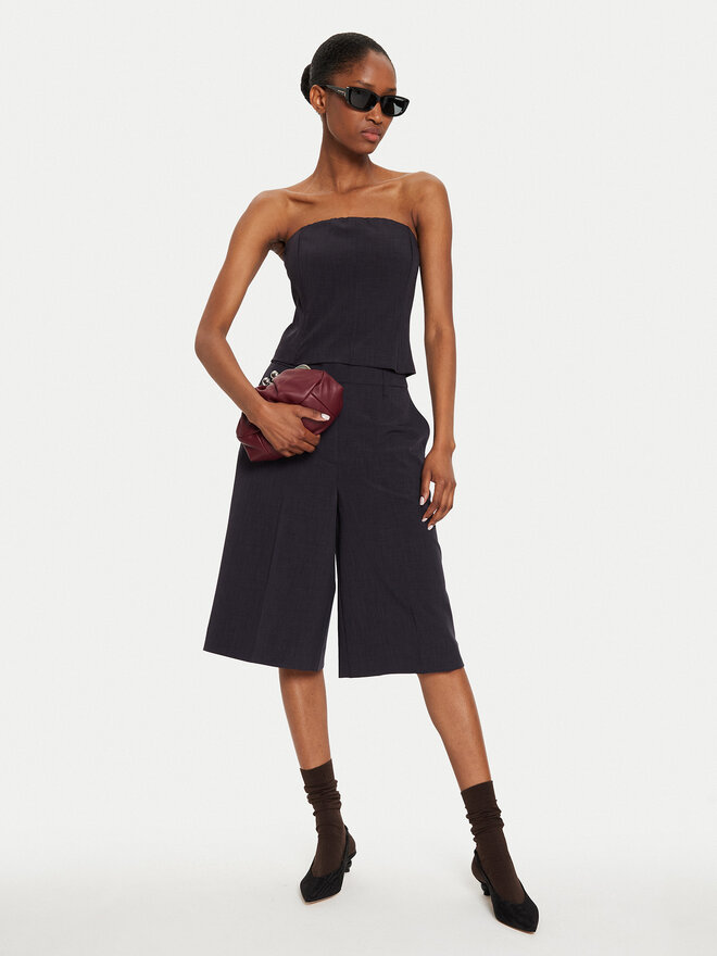 Herskind Herskind Marškinėliai Cosima 5254519 Tamsiai mėlyna Slim Fit