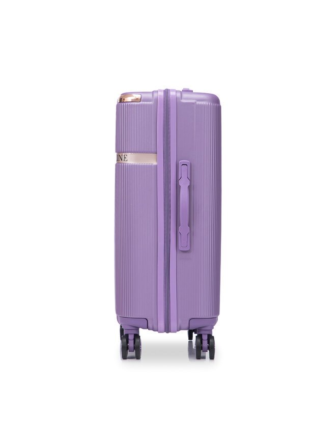 Semi Line Μεγάλη Βαλίτσα Semi Line T5916-4 Μωβ