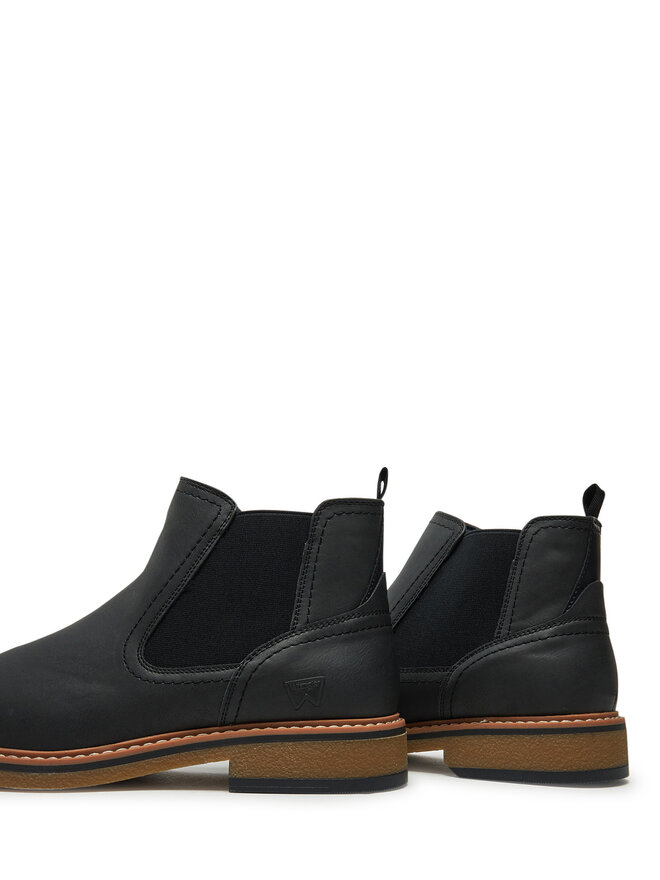 Wrangler Боти тип челси Wrangler Toby Men Mid 20243051.25Y Черен