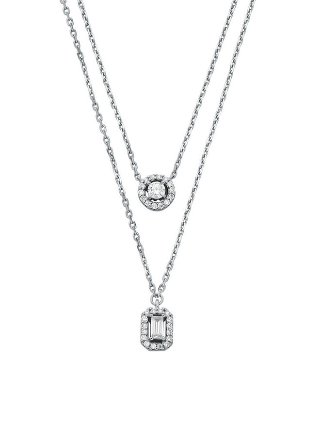 Michael Kors Nyaklánc Michael Kors MKC1745CZ040 Ezüst