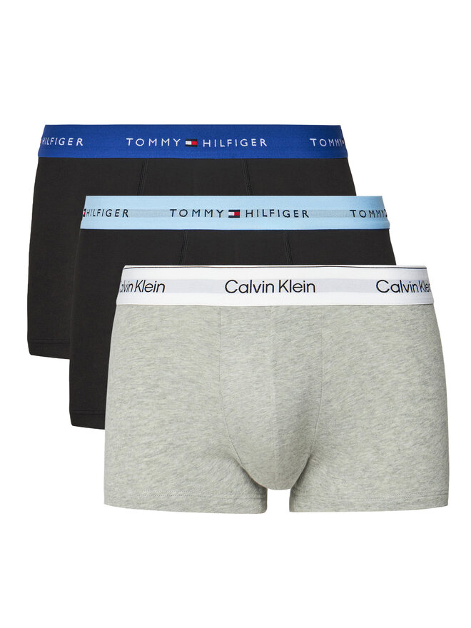 Tommy Hilfiger Tommy Hilfiger Σετ μποξεράκια 3 τμχ UM0UM02763 Μαύρο