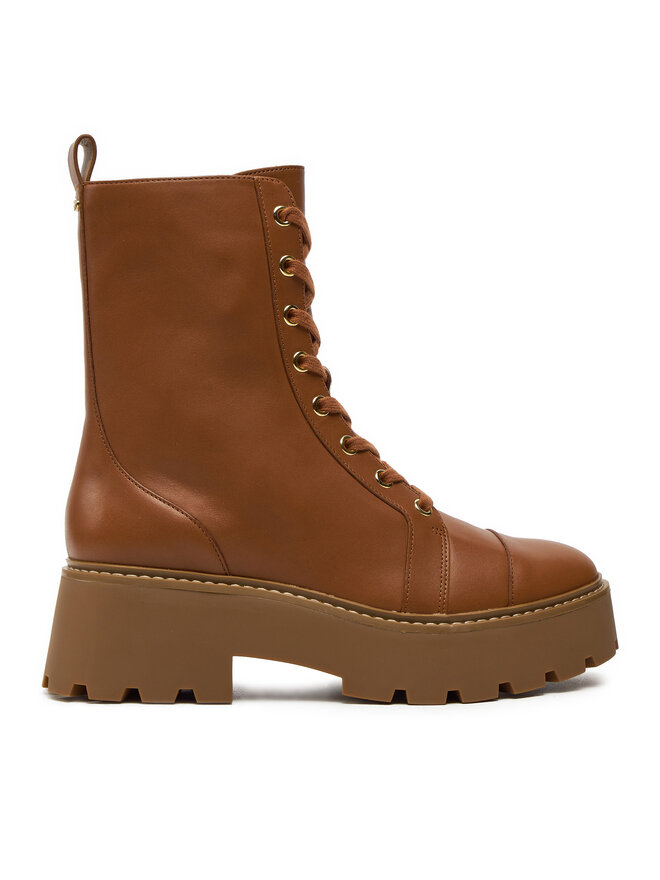 Botki MICHAEL Michael Kors Combat Boot 40T4BKFE6L Br zowy eobuwie .pl