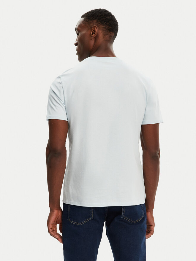 Guess Jeans Guess Jeans T-Shirt M4YI55 K8HM0 Himmelblau Regular Fit