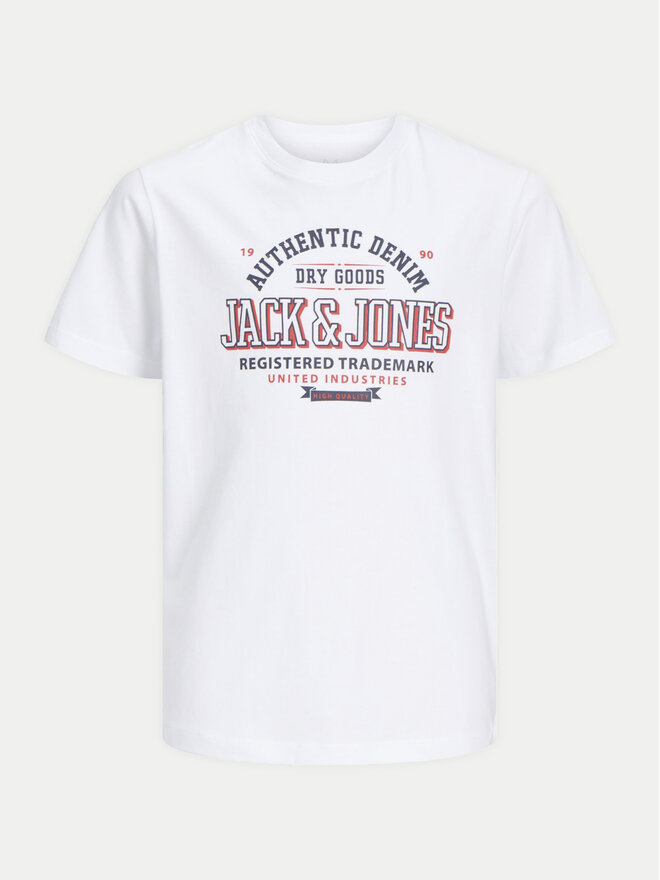 Jack&Jones Junior Jack&Jones Junior T-Shirt Logo 12258876 Weiß Regular Fit