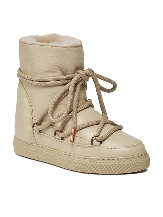 Inuikii Stivali da neve Inuikii Full Leather 75202-087 Beige