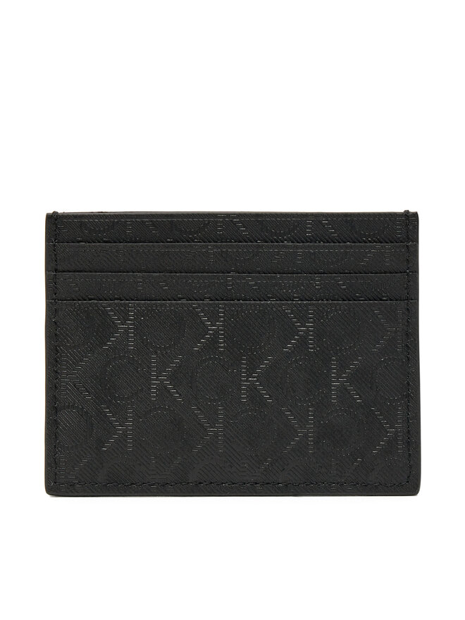 Calvin Klein Pouzdro na kreditní karty Calvin Klein Ck Must Mono Cardholder 6cc K50K512701 Černá